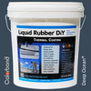 15L Bucket of Liquid Rubber DIY Thermal Coating in Colorbond colour Deep Ocean used to coat roofs to protect agains UV rays and heat and for roof restoration.