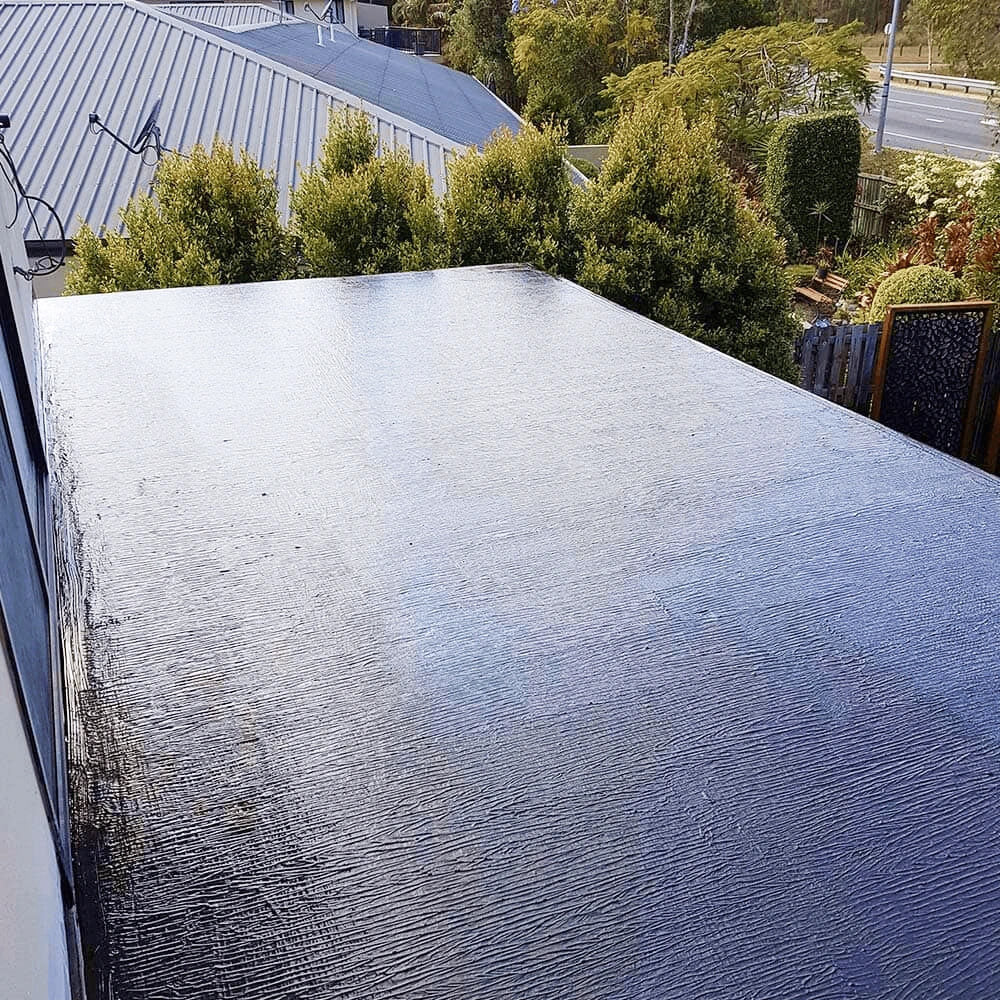 A picture of a Balcony coated with Liquid Rubber DIY Waterproof Sealant for best waterproofing solution.