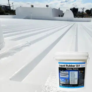 Step 4: Apply First Thermal Roof Coating