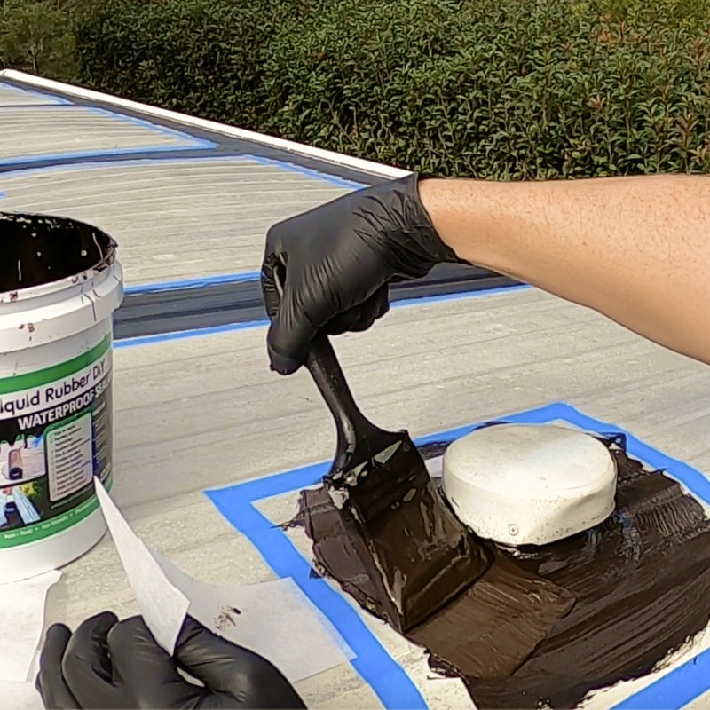 Step 2: Seal Seams, Cracks & Joints