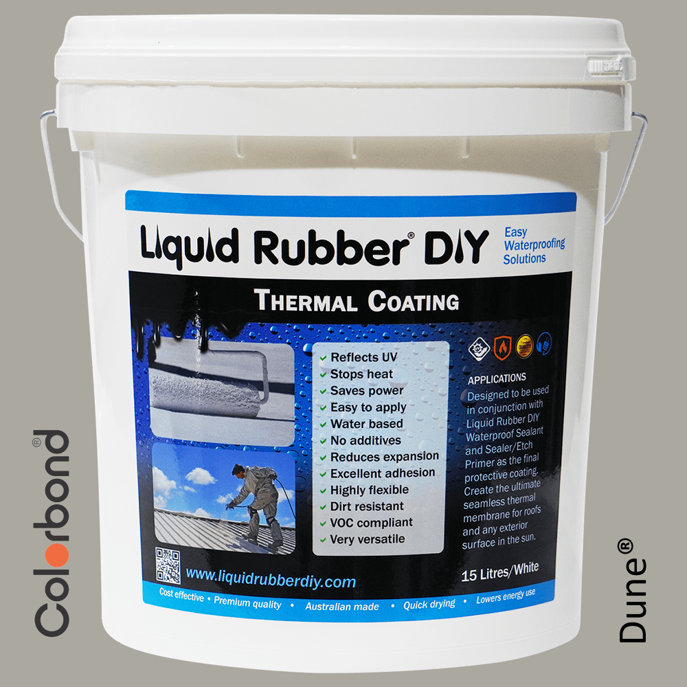 Liquid Rubber DIY - Thermal Coating - UV Reflective Top Coat