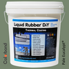 15L Bucket of Liquid Rubber DIY Thermal Coating in Colorbond colour Pale Eucalypt used to coat roofs to protect agains UV rays and heat and for roof restoration.
